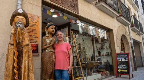 La productora le avisó a Rosa Castro que paa el rodaje se cubrirá el escaparate de Salud Arte La productora le avisó a Rosa Castro que paa el rodaje se cubrirá el escaparate de Salud Arte