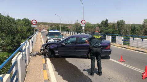 Herido un hombre de 72 años al sufrir una salida de vía en Lodosa Herido un hombre de 72 años al sufrir una salida de vía en Lodosa