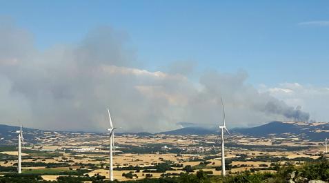 incendio-valdorba Incendio de la Valdorba desde Añorbe.