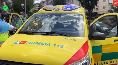 Agencia de Seguridad y Emergencias Madrid, en el lugar del suceso Agencia de Seguridad y Emergencias Madrid, en el lugar del suceso