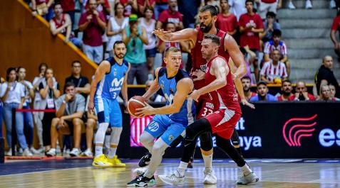 UrtasunGirona Txemi Urtasun, junto a Marc Gasol durante la final del domingo en Girona