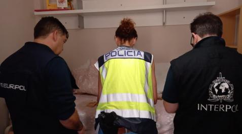 interpol La operación se encuentra bajo secreto de sumario y cuenta con el apoyo de Europol e Interpol