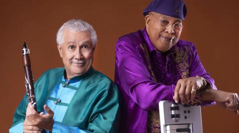 PRivera Paquito de Rivera y Chucho Valdés en una imagen promocional