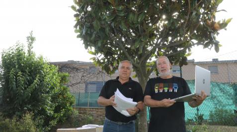 m José Luis y Juan Ordóñez, creadores de Geneaordonez. Eduardo Buxens