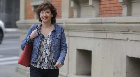 J.A. La parlamentaria socialista Ainhoa Unzu, candidata al consejo de administración de la CPEN.