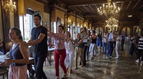 Baile de la Alpargata en el Nuevo Casino Baile de la Alpargata en el Nuevo Casino