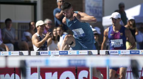 Asier Martínez, en la carrera de este sábado Asier Martínez, en la carrera de este sábado