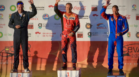 Podio del Campeonato de España de Vuelo Acrobático Podio del Campeonato de España de Vuelo Acrobático