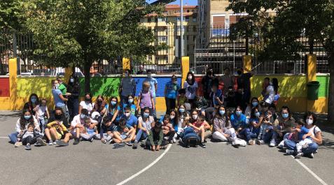Escuela de verano de la Asociación Navarra de Autismo (ANA) Participantes en una de las ediciones de la Escuela de Verano de la Asociación Navarra de Autismo (ANA)