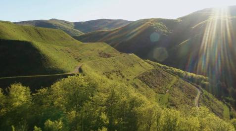 Instantánea del paraje de Erdiz, que engloba el proyecto de Artesiaga de Magna Instantánea del paraje de Erdiz, que engloba el proyecto de Artesiaga de Magna
