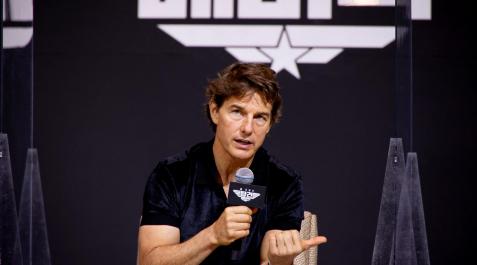 tom cruise Tom Cruise, durante la promoción de 'Top Gun: Maverick'