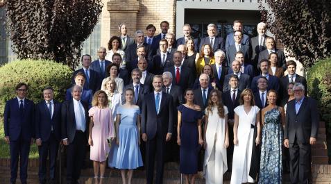 La Princesa Leonor, el Rey Felipe VI, la Reina Letizia y la Infanta Sofía presiden la entrega de los Premios Fundación Princesa de Girona