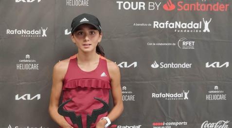 tenis La joven tenista navarra Idoia Razquin