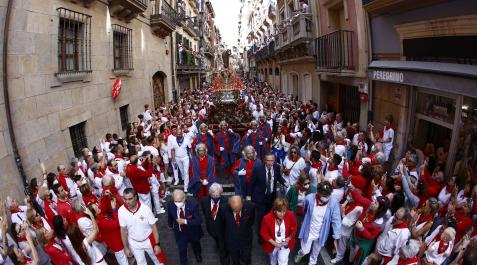Procesión de San Fermín.