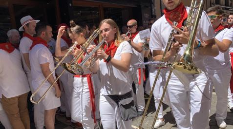 charanga La banda de Maestro Bravo actuará el día 11 a las puertas del hotel Maisonnave