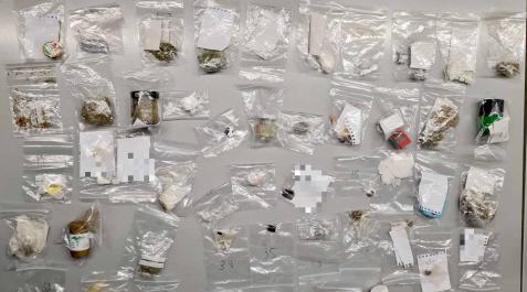 policia Droga incautada