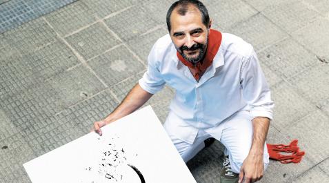 CartelSF Ander García tenía claro que los elementos de su creación debían tener voz propio