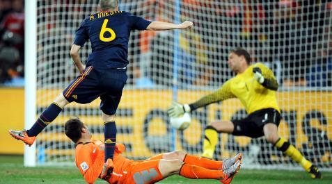 Mundial2010 Momento exacto en el que Andrés Iniesta afirma que
