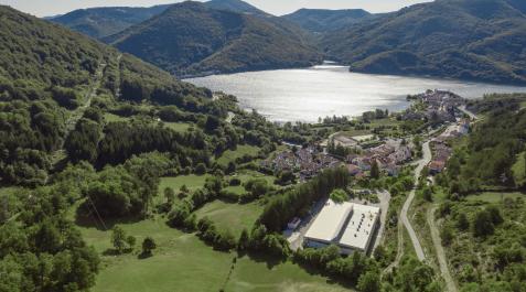 Imagen de la planta de SEINSA en Eugi. Imagen de la planta de SEINSA en Eugi.