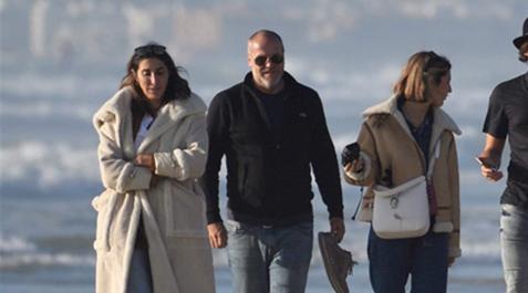 paz-padilla-su-novio-fran-medina-y-anna-ferrer_69564769_1280x720 Las primera imágenes de la pareja fueron tomadas en invierno y estaban ya rodeados de familia.