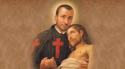 sancamilo San Camilo de Lelis consagró su vida al cuidado de los enfermos