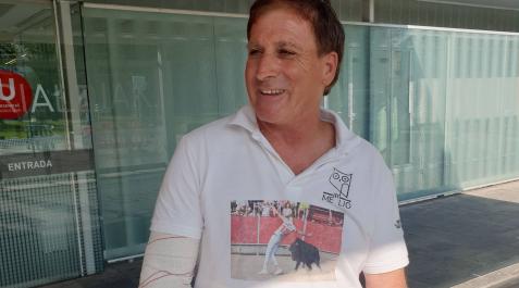 Mariano Jiménez es un veterano corredor de encierros Mariano Jiménez es un veterano corredor casantino de encierros