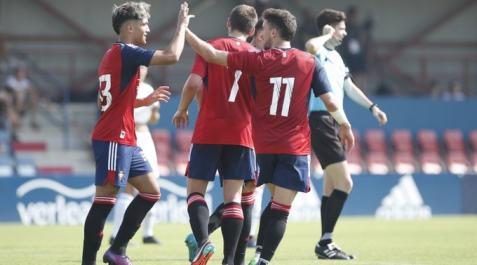 Iker Benito ha anotado el segundo gol para Osasuna