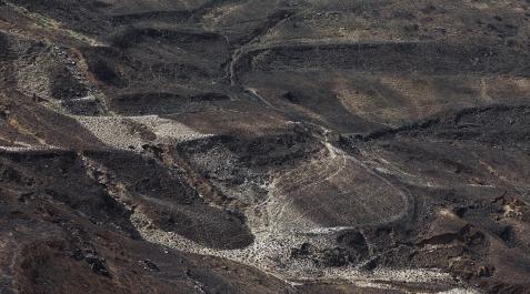 Los incendios, un mes después: San Martín de Unx San Martín de Unx