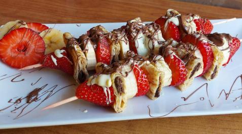 La increíble combinación que llevan estas brochetas... maravilla Brochetas