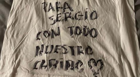 Tremosa La camiseta que La M.O.D.A. le dedicó a Sergio Tremosa