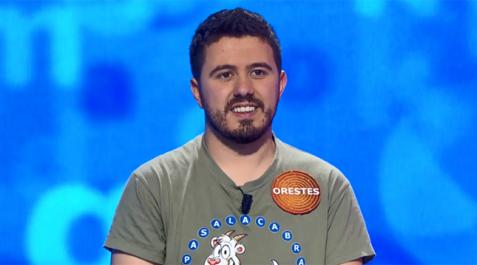 Orestes, en su programa 200 de Pasapalabra Orestes, en su programa 200 de Pasapalabra