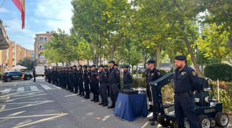 Dispositivo de Policía Nacional para fiestas de Tudela Dispositivo de Policía Nacional para fiestas de Tudela