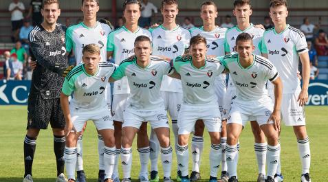 osasuna promesas Once inicial que alineó Osasuna Promesas en su partido amistoso ante el primer equipo rojillo