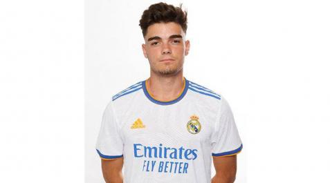Miguel Gutiérrez, futbolista del Real Madrid Miguel Gutiérrez, futbolista del Real Madrid