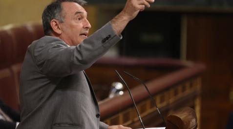 Enrique Santiago, en una intervención en el Congreso de los Diputados Enrique Santiago, en una intervención en el Congreso de los Diputados