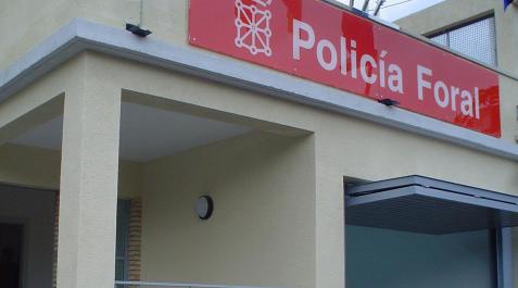 policía foral sangüesa Sede de la Policía Foral en Sangüesa