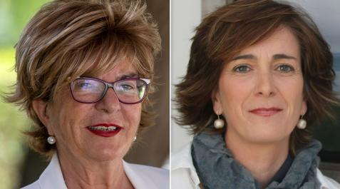 Carmen Jusué y Teresa Imízcoz. Carmen Jusué y Teresa Imízcoz.