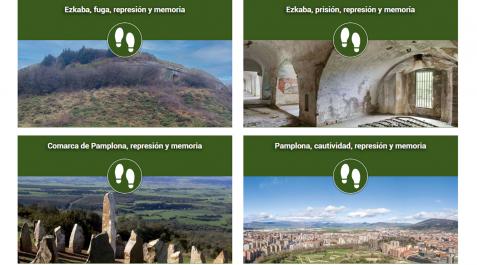 MEMORIA Detalle de la web de Espacios de Memoria