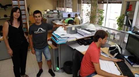 Navarra El verano es el periodo en el que los becarios tienen su primer contacto laboral