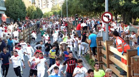sexto encierro fiestas Tudela 2022 sexto encierro fiestas Tudela 2022