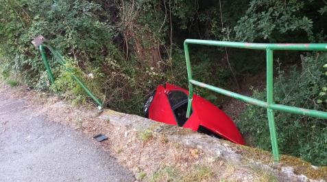 Estado en el que ha quedado el vehículo tras el accidente Estado en el que ha quedado el vehículo tras el accidente