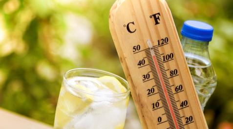 calor Día caluroso de verano