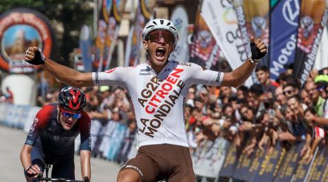 Bastien Tronchon gana en Villarcayo Bastien Tronchon gana en Villarcayo