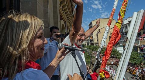 Cohete fiestas Estella 2022