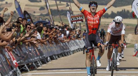 Matevz Govekar Matevz Govekar (Bahrein), ganador de la cuarta etapa de la Vuelta a Burgos
