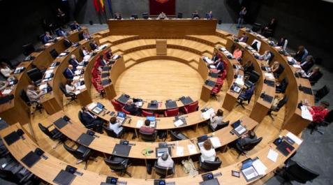 Parlamento El Parlamento de Navarra tiene 50 miembros pero podrían ser entre 40 y 60