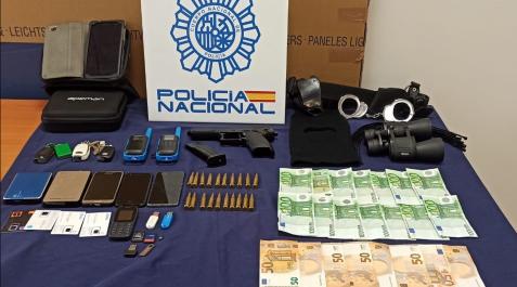 grupo-criminal-ucranianos Objetos intervenidos en una operación policial contra un grupo criminal ucraniano