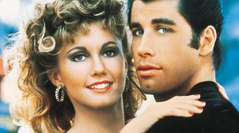 grease Olivia Newton-John y John Travolta, 'Grease'