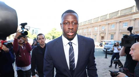 Mendy se declara inocente ante el juez de ocho cargos de violación Mendy se declara inocente ante el juez de ocho cargos de violación
