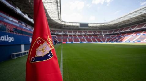El Sadar horas antes de recibir al Sevilla El Sadar horas antes de recibir al Sevilla